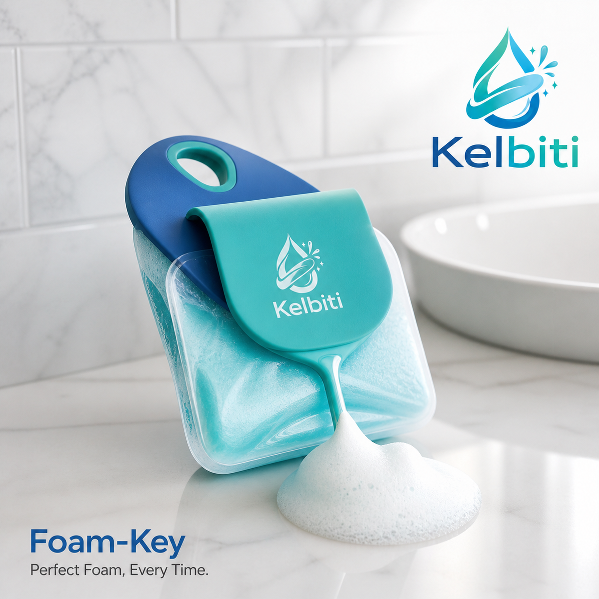 Kelbiti™ Foam Key Handheld Foaming Cleaning Tool