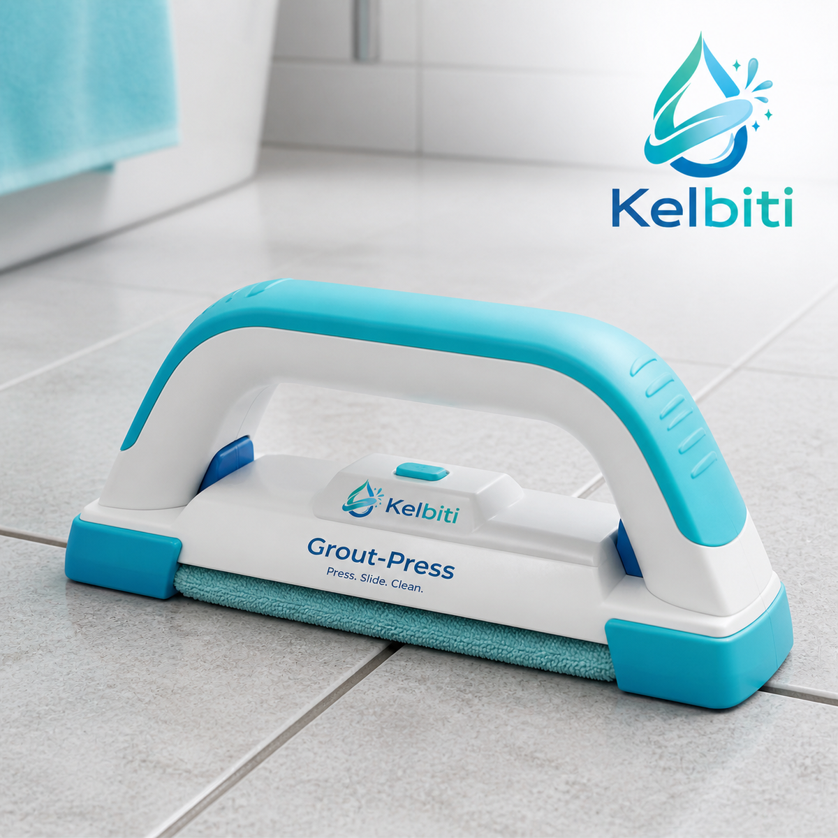 Kelbiti™ Grout Press Tile-Line Cleaning Tool