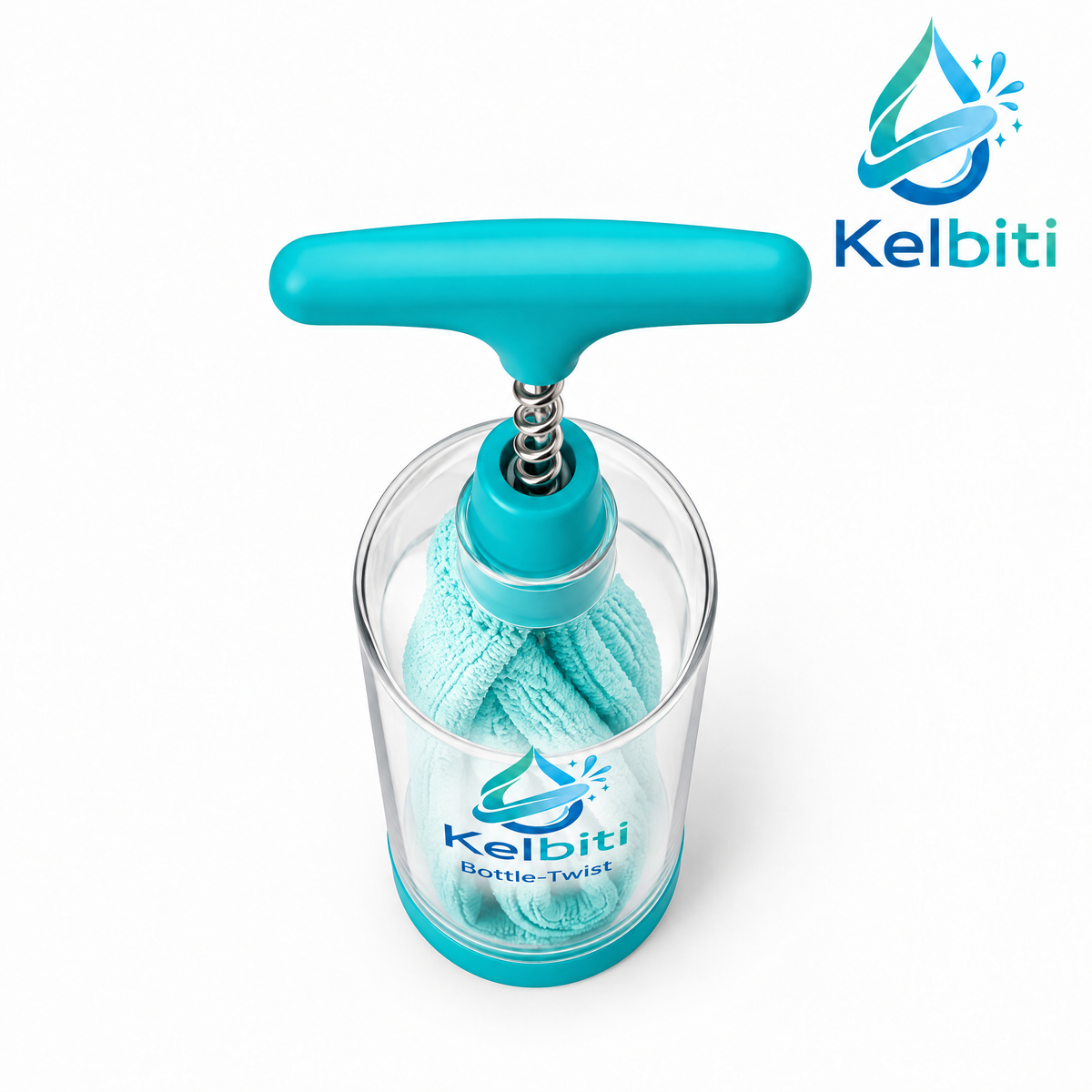 Kelbiti™ Bottle Twist Manual Bottle Cleaning Tool