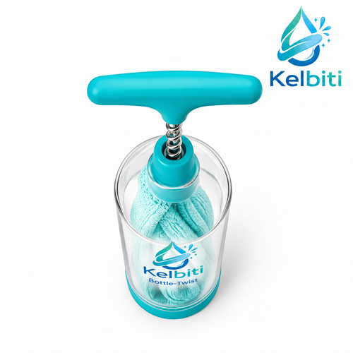 Kelbiti™ Bottle Twist Manual Bottle Cleaning Tool