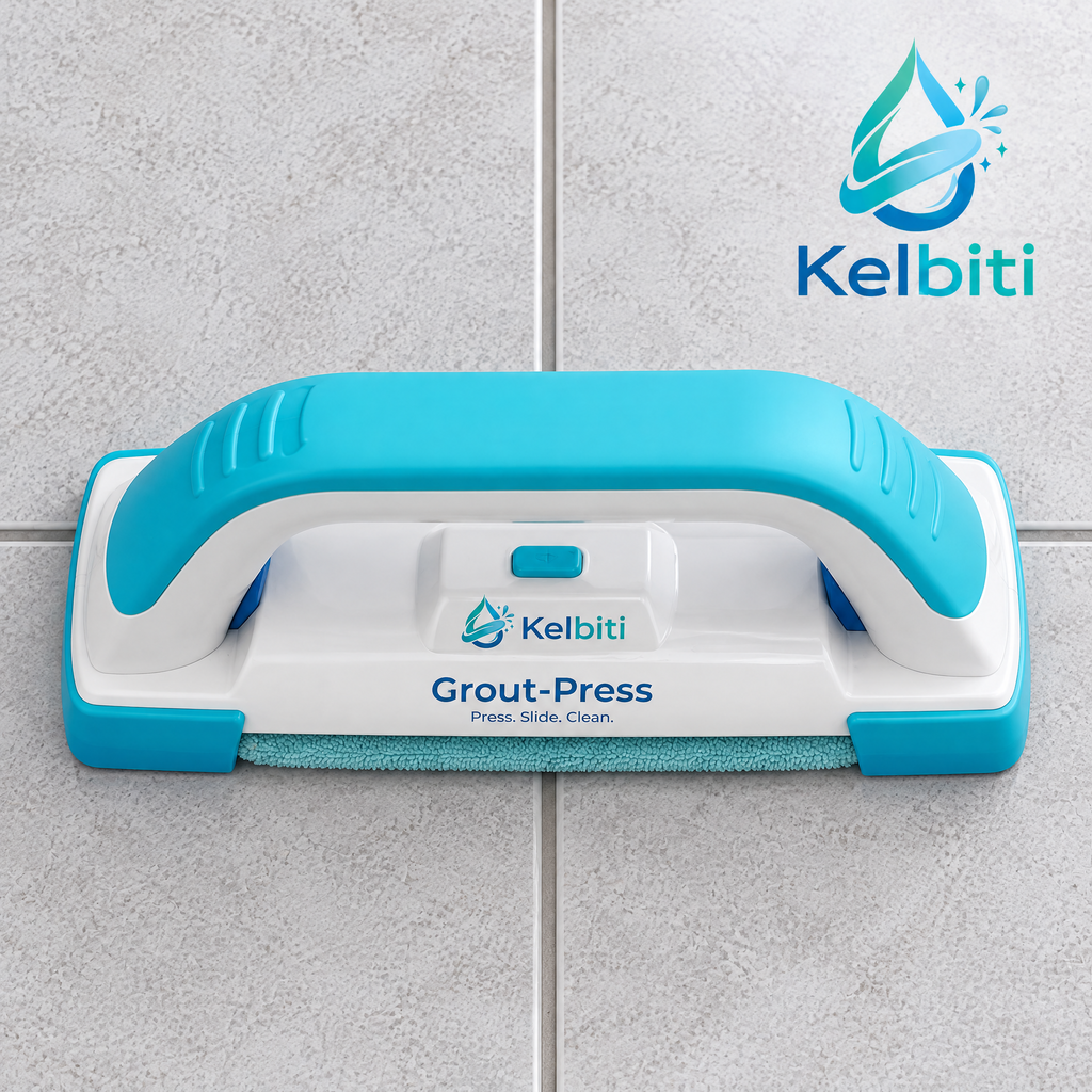 Kelbiti™ Grout Press Tile-Line Cleaning Tool