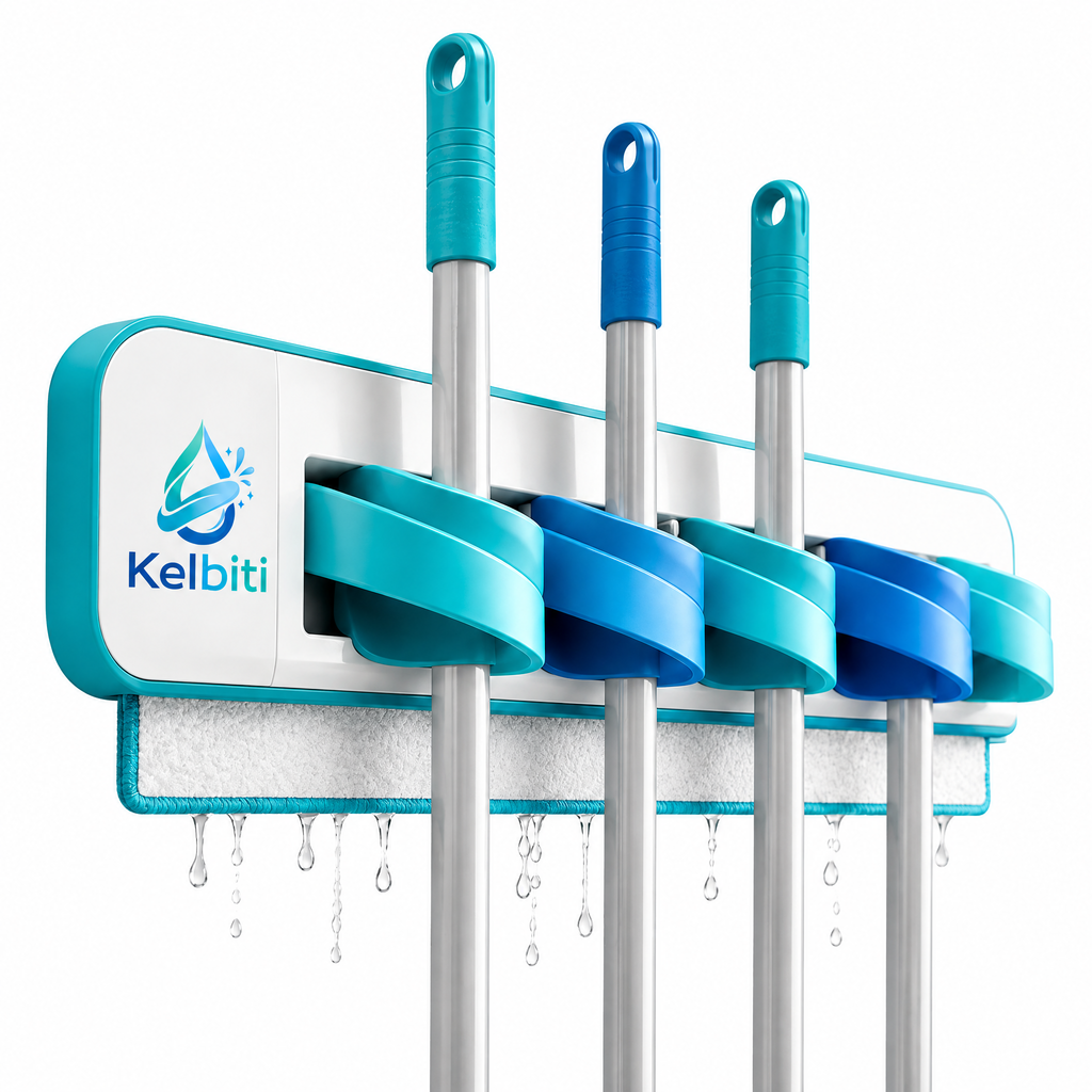 Kelbiti™ Tool Drip Rail Wall-Mounted Cleaning Organizer