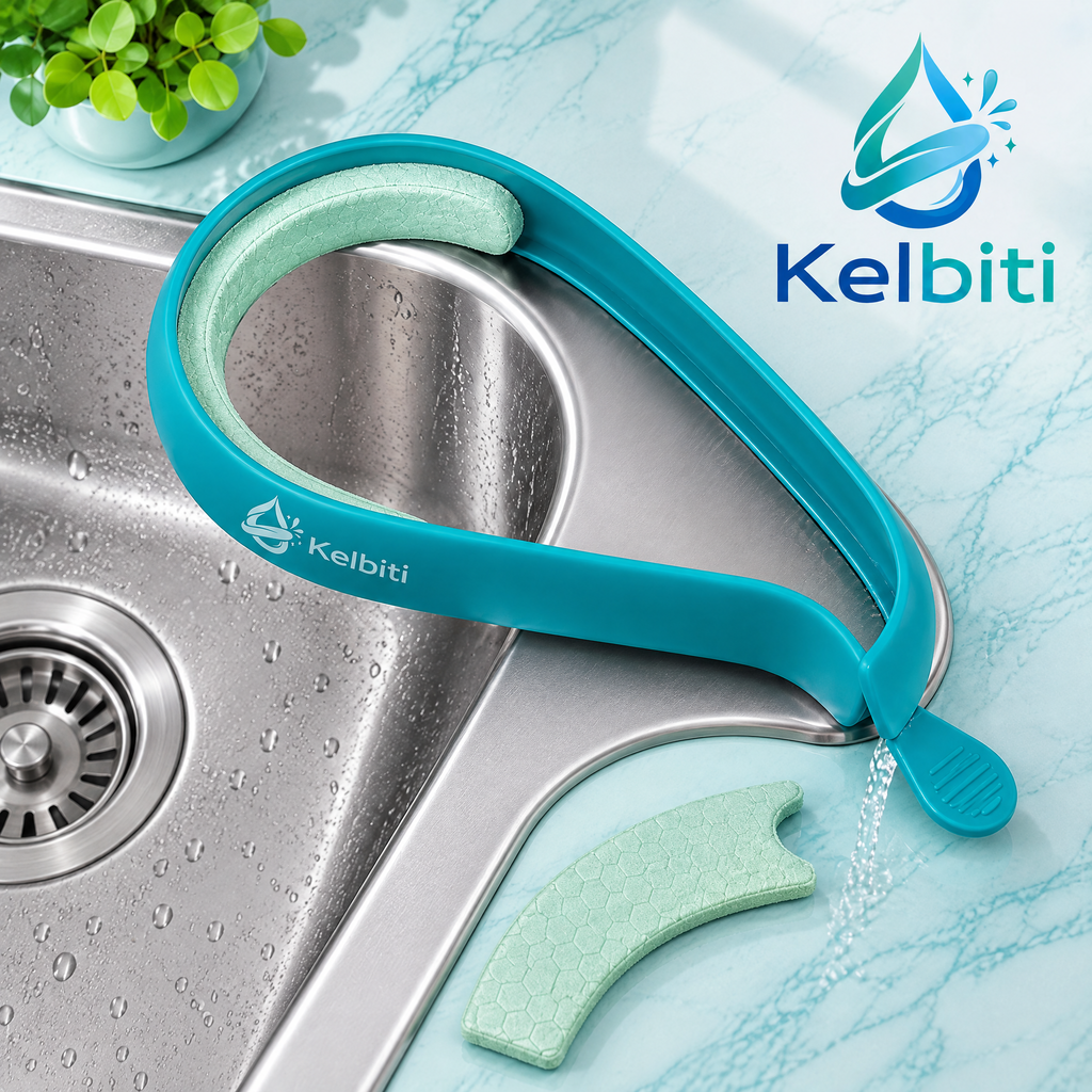 Kelbiti™ Sink Loop Flexible Cleaning Pad Holder