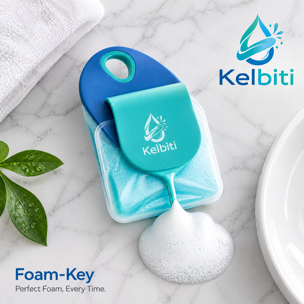 Kelbiti™ Foam Key Handheld Foaming Cleaning Tool